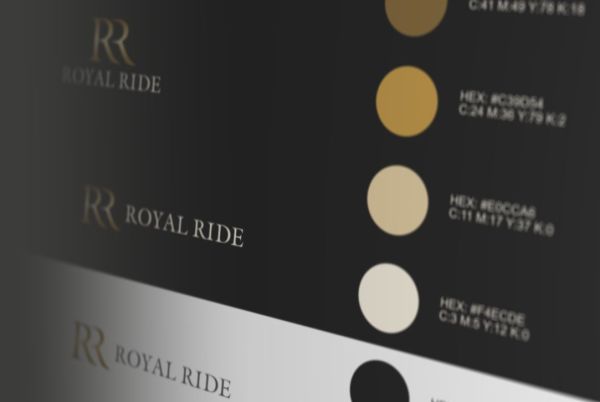 Royal Ride's identity illustration